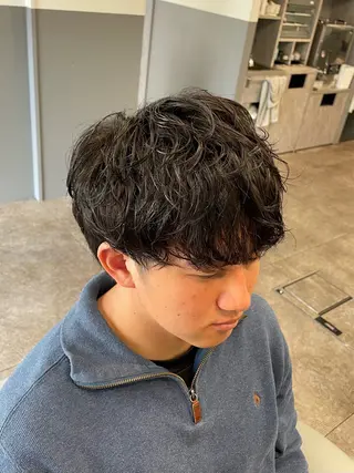 パーマ メンズ メンズ特化美容師 ⭐️ヤマモトのヘアスタイル