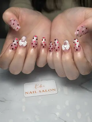 ネイル 💕鈴木ユリ パラジェル/オフ無料のネイルデザイン