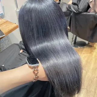 セミロング カラー 💘韓国レイヤー上 品カラーruru💘のヘアスタイル