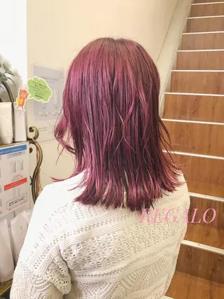 カラー 🫧艶髪/ブリーチ 🐳honami🫧のヘアスタイル