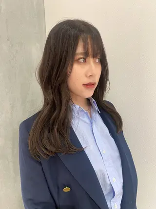 ロング いとう ほのかのヘアスタイル