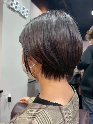 ショート カラー ヘアアレンジ 栄💗レイヤーカット ｜パーマ｜haruのヘアスタイル