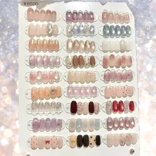 ネイル mofie🤍ユミ/ 恵比寿/パラジェルのネイルデザイン