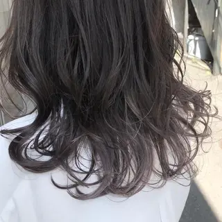 ロング カラー sano sayakaのヘアスタイル