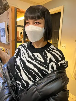ショート カラー eri kinjoのヘアスタイル