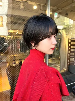 ショート メンズ特化 刈り上げない/金井のヘアスタイル
