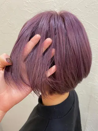 ショート カラー ENIF ヤマグチアツコのヘアスタイル