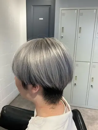 ショート メンズパーマ shell 宮下のヘアスタイル