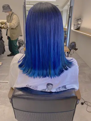 カラー 山﨑 大暉【ダブルカラー】のヘアスタイル