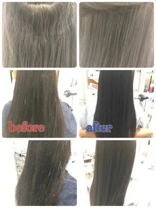 ロング 中本 勝彦のヘアスタイル