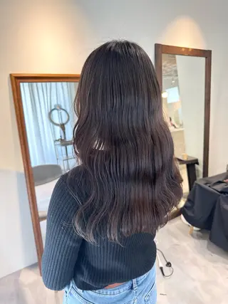 ロング HANAME 原宿美容室のヘアスタイル