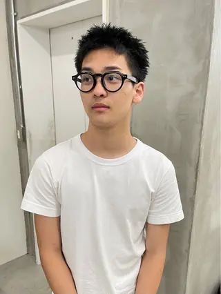 メンズ メンズカット パーマ[佐橋]のヘアスタイル