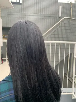 セミロング カラー パーマ ヘアアレンジ メンズ ネイル Sia中野新橋 『JUNYA』のヘアスタイル
