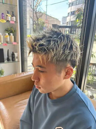メンズ 塩崎 絢世のヘアスタイル