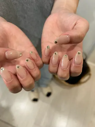 ネイル mellow:ｸﾙﾐ ﹡˖˟༝🎀˖˟ ༝のネイルデザイン