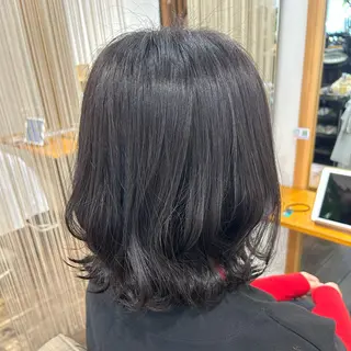 ミディアム カラー kurel_ komakiのヘアスタイル