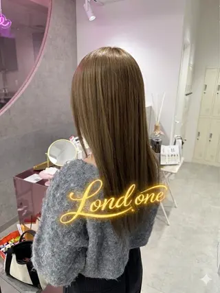 セミロング 中野 光瑠のヘアスタイル