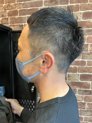 ショート カラー パーマ ヘアアレンジ メンズ キッズ ネイル マツエク・マツパ アイブロウ 久木原 ゆりのヘアスタイル
