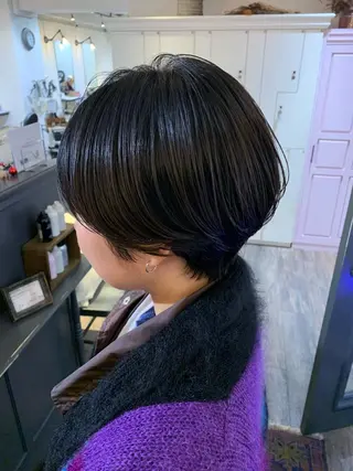 ショート 安村 美奈のヘアスタイル
