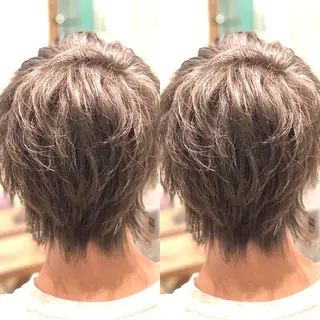 カラー 神山 大樹✂︎宇都宮江曽島のヘアスタイル