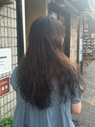 パーマ ナチュラル大人っぽい スタイル　MAORIのヘアスタイル