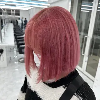 ミディアム カラー ヘアアレンジ 🪞【公式】表参道 🪞knot🪞のヘアスタイル