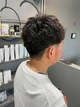 パーマ メンズ メンズ専門サロン wokeのヘアスタイル