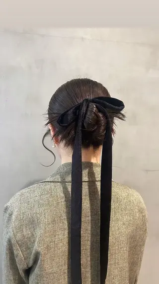 ミディアム ヘアアレンジ タナカ カナ🫧のヘアスタイル