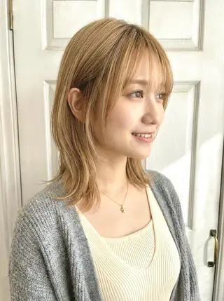 セミロング Aroma hair 🌙tanakaのヘアスタイル