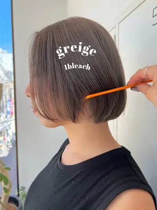 ショート カラー Kana 🍋 ハイトーン【高円寺】のヘアスタイル