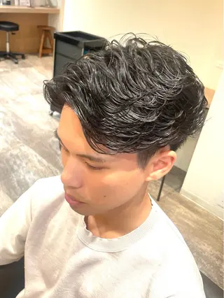 パーマ 💈メンズパーマ特化 金子温貴💈のヘアスタイル