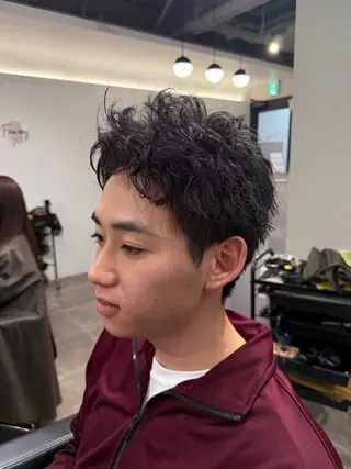 ショート カラー メンズ fan.ray⚽️ 髙橋翔一のヘアスタイル