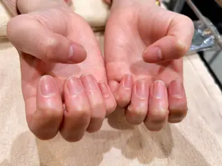 ネイル 阿部 まきほのヘアスタイル