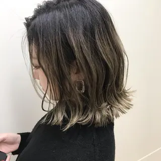 ミディアム カラー 🎈馬場佑馬/ スパイラルパーマ🎈のヘアスタイル