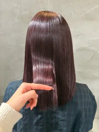 ミディアム stylist 倉本恋のヘアスタイル