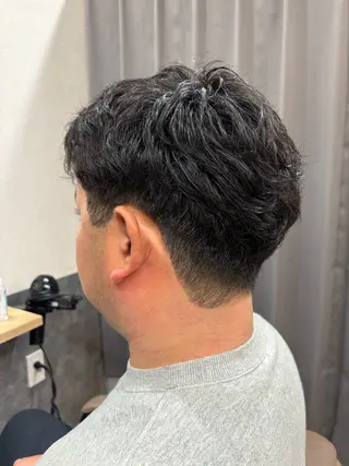 パーマ メンズ テーラヘア TERAMOTOのヘアスタイル