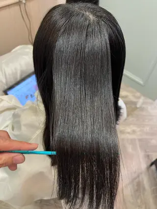 ロング パーマ 艶髪専門美容師🏄 kazuレスlessのヘアスタイル