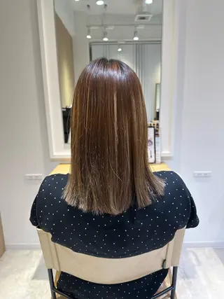 ロング 川崎 智優のヘアスタイル