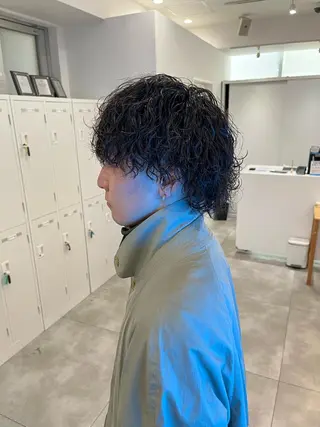 パーマ メンズ 🏆メンズ特化🥇 店長YUTOのヘアスタイル