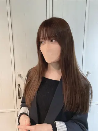 セミロング Kojima 髪質改善ケアサロン*のヘアスタイル