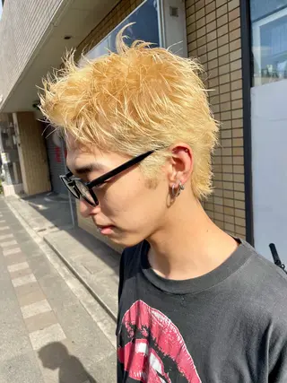 ショート メンズ 小関 仁晴のヘアスタイル