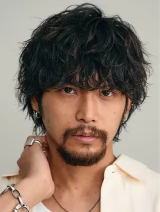 パーマ メンズ fifth天神 パーマ特化/石橋航海のヘアスタイル