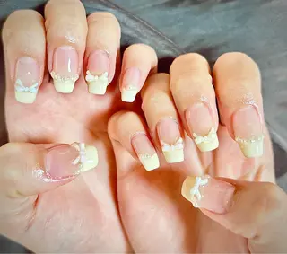 ネイル Horie 雪のネイルデザイン