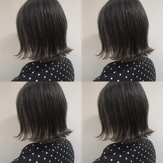 ショート カラー パーマ ヘアアレンジ 松田 亮葉のヘアスタイル