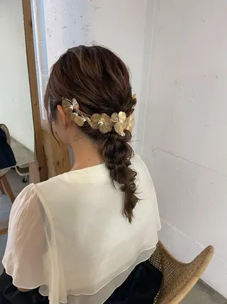 ヘアアレンジ 廣元 早紀のヘアスタイル