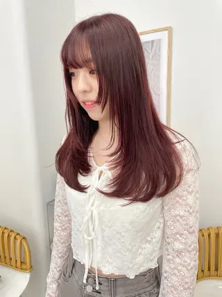 カラー 透けるカラー/レイヤ ー❄️KIRATOのヘアスタイル