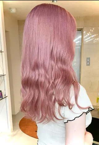 ロング カラー りん 🎀韓国スタイルのヘアスタイル