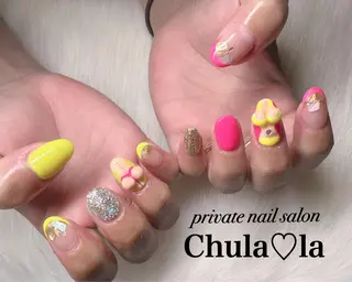 ネイル Chula♡la 豊見城市高安のネイルデザイン