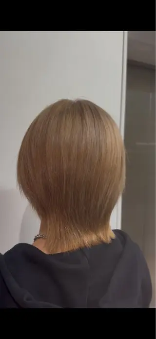 カラー 梅田 メンズWカラー 大畑 蒼空のヘアスタイル