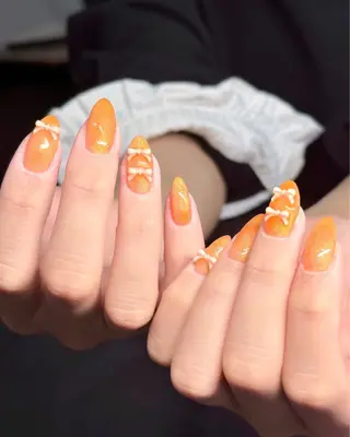 ネイル 🌼fein.omo tesando♥️のマツエク・マツパデザイン